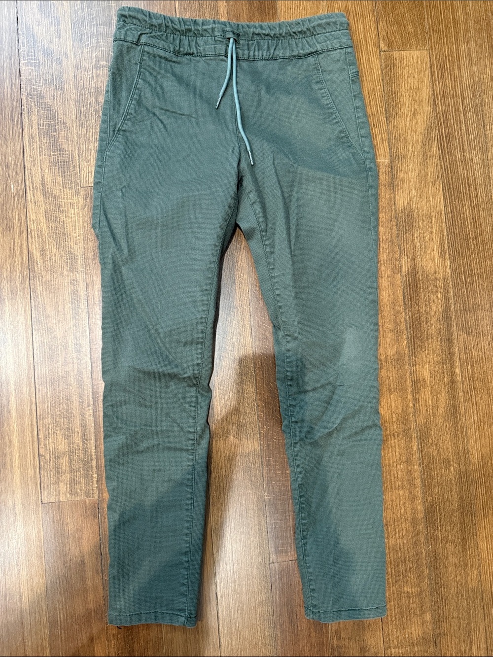 BEVY FLOG Women's Olive Drawstring Shely pants size 28